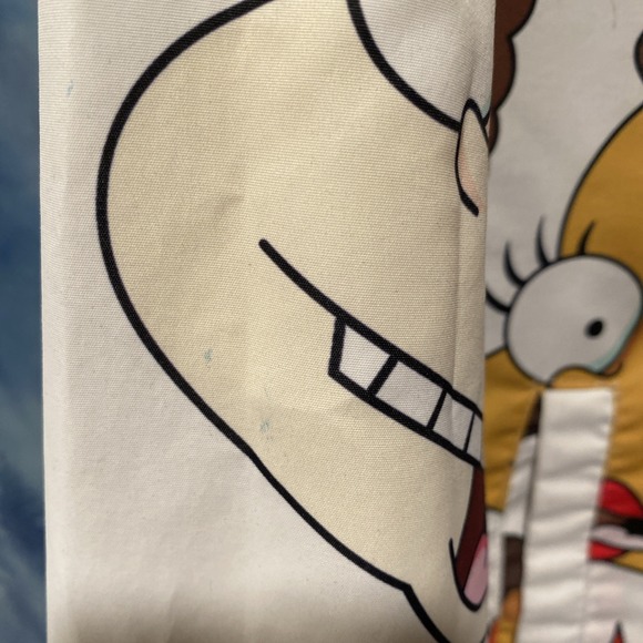 MEMBERS ONLY NICKELODEON RUGRATS -‎ Men's White Lined Hoodie Jacket - Size Small - Picture 6 of 7